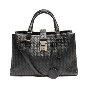 Bottega Veneta Small Rome Intrecciato Handbag